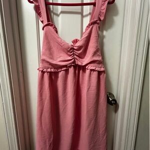 Fashion Nova Pink Mini Dress